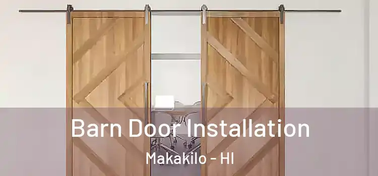 Barn Door Installation Makakilo - HI